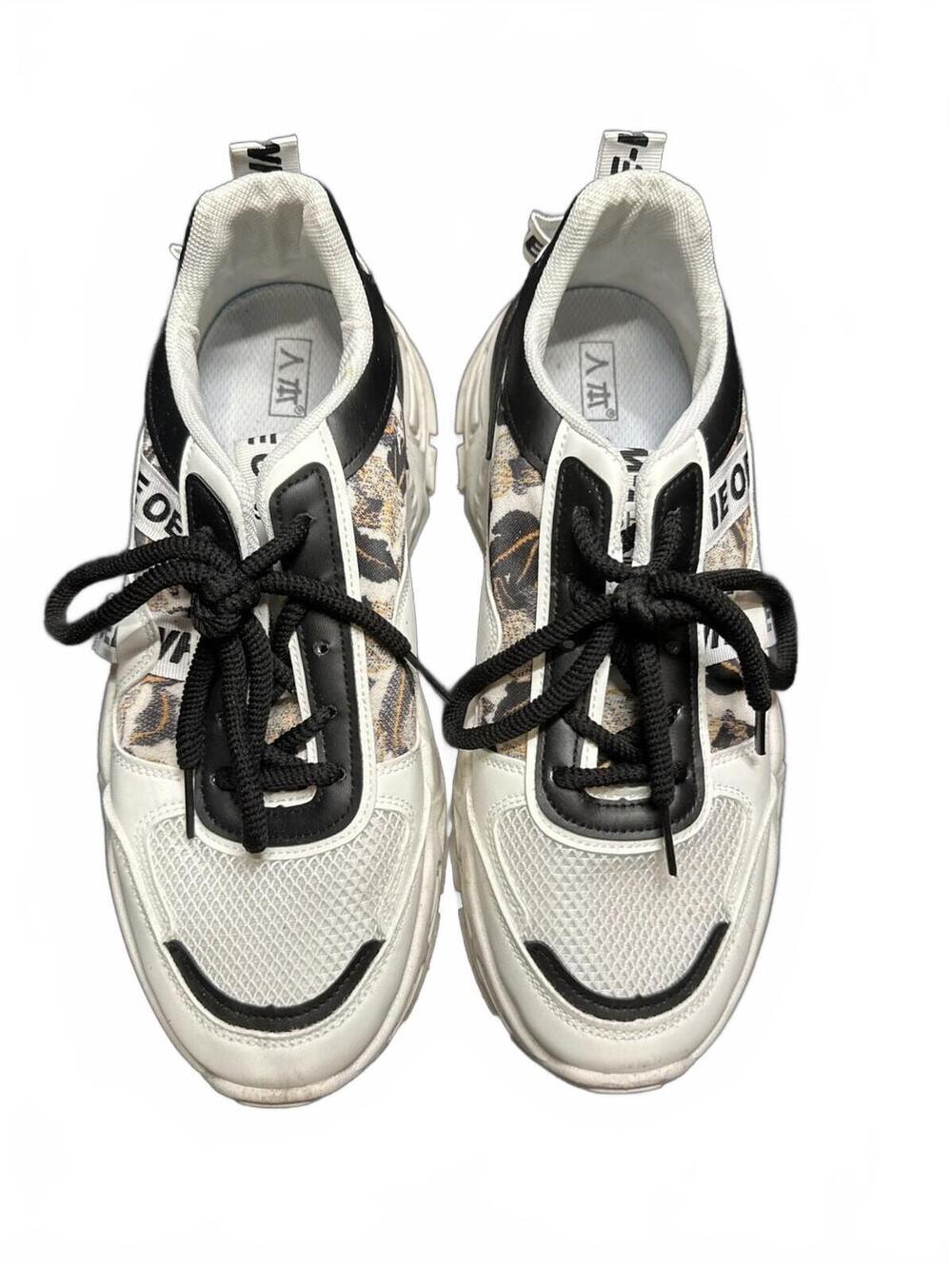Fashion Platform Tennis Shoes Size 10